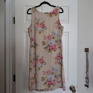 Vintage Cute Floral Summer Beach Dress